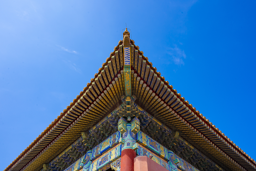 故宫古建筑屋檐