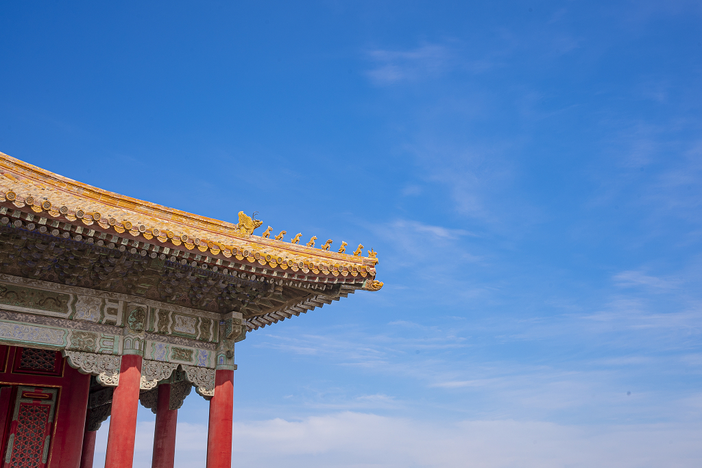 故宫古建筑角落