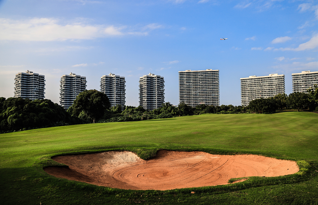 高尔夫球场风光