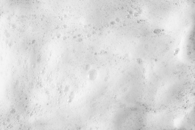 泡沫，泡沫，肥皂，洗发，俯视图