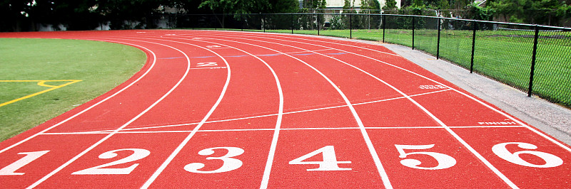 赛道上的起止线