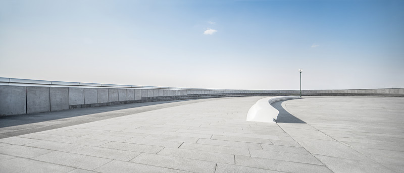 空广场，城市抽象建筑