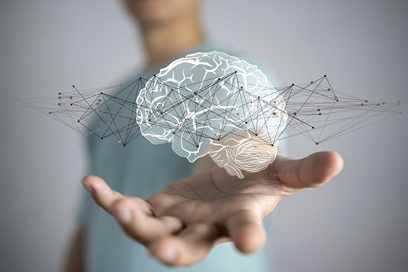 商人持有数字人脑与细胞