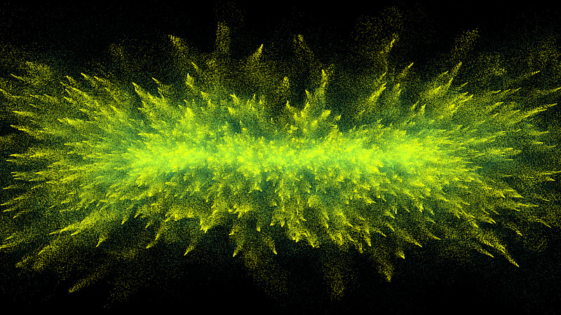 抽象彩色粉末运动背景