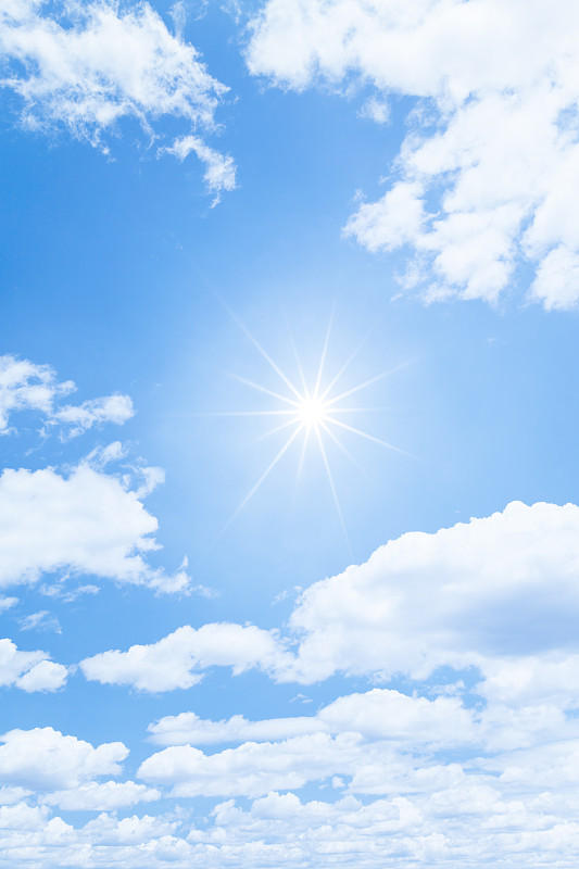 阳光和云彩
