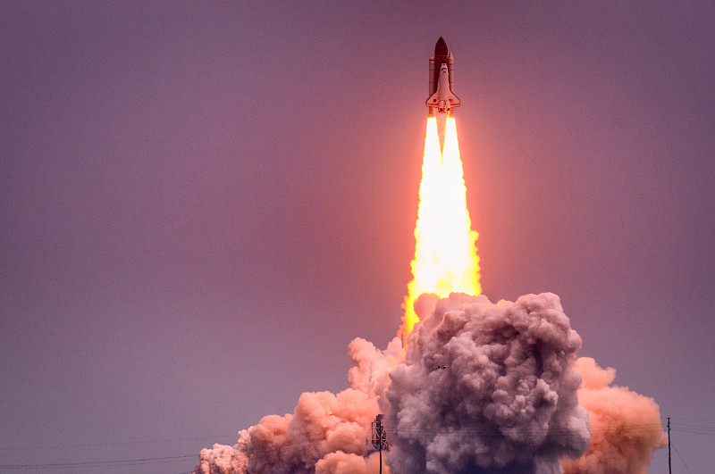 发射亚特兰蒂斯号sts - 135