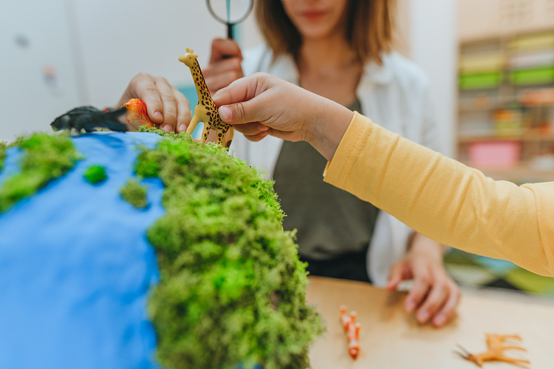 小学或幼儿园的地理课