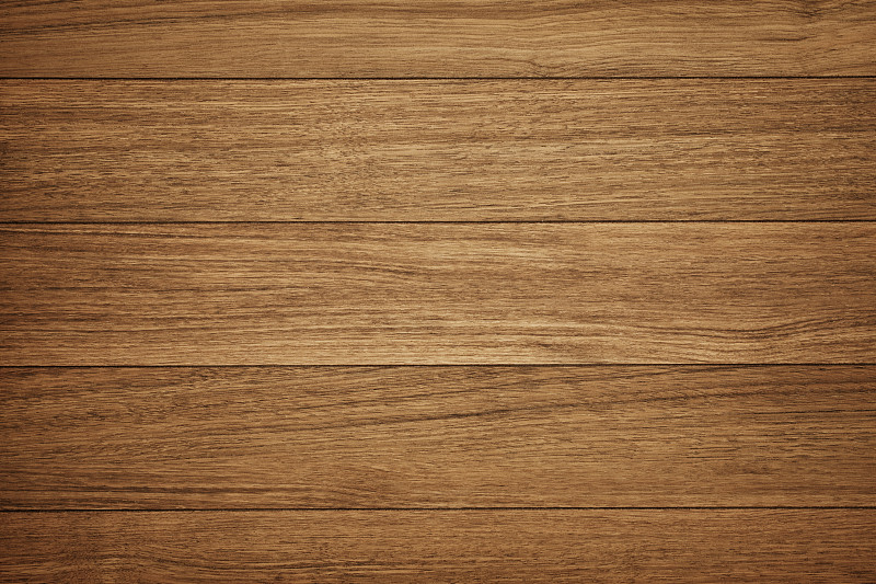 俯视旧的浅棕色木桌