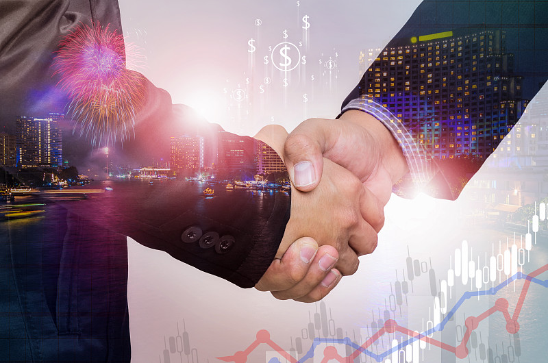 一个商人的双重曝光