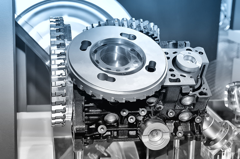 新的工业机制。选择蓝色调色