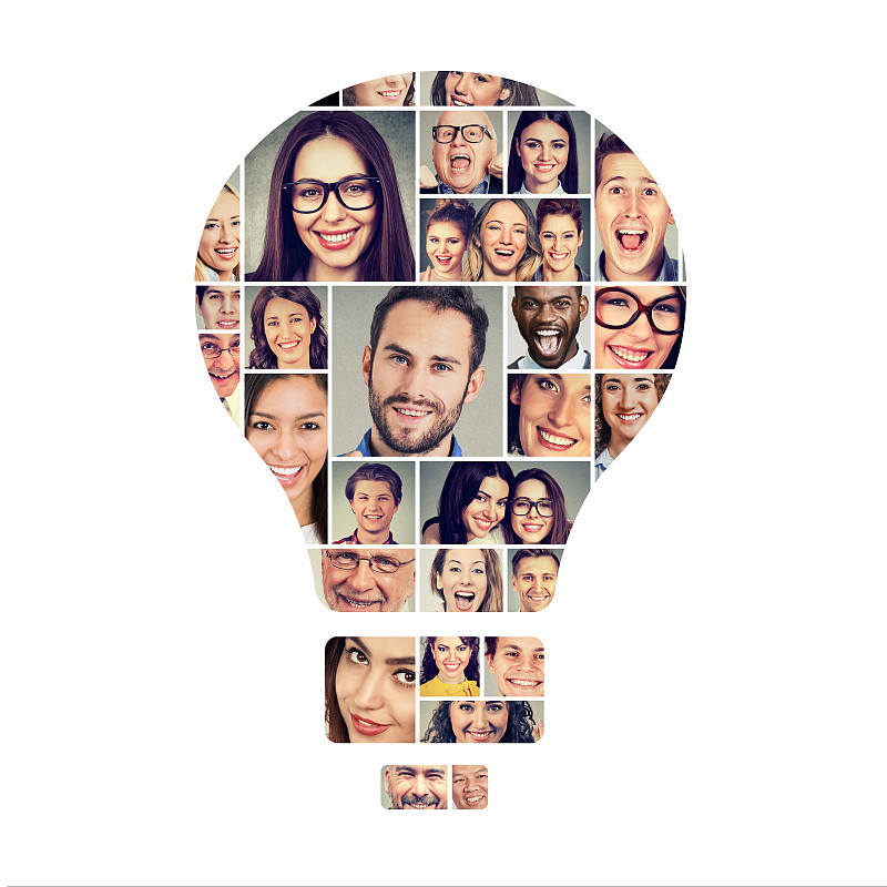 团队合作理念，积极思考，富有创造力。一群像灯泡一样快乐的人