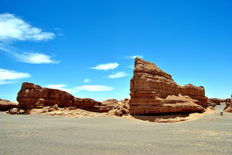 中国甘肃省雅丹地质公园