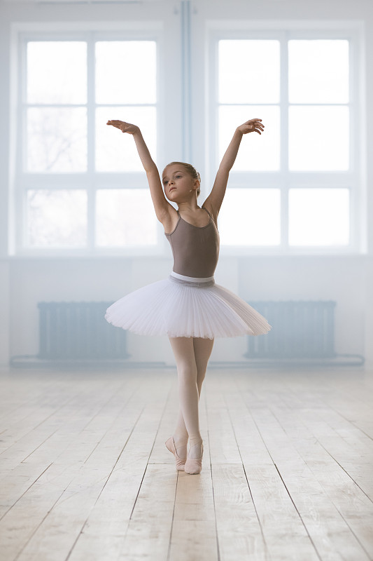小女孩，古典芭蕾舞演员