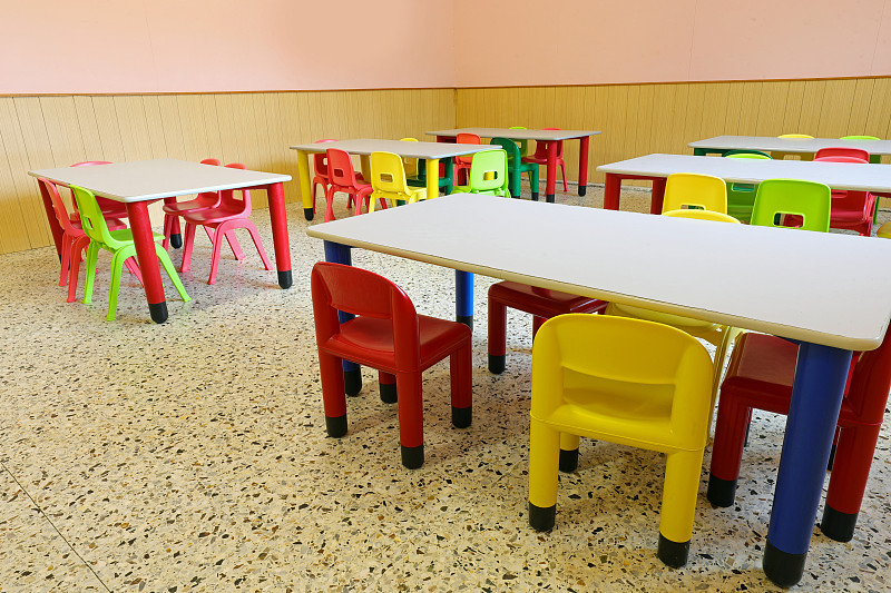 教室和学校完全空了