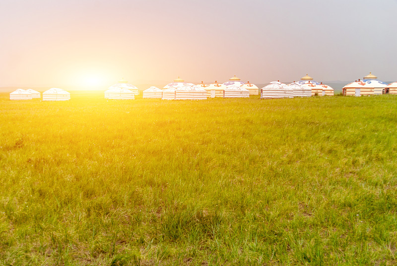 蒙古包，中国西北