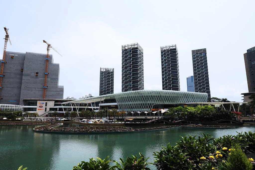 深圳海上世界建筑风光