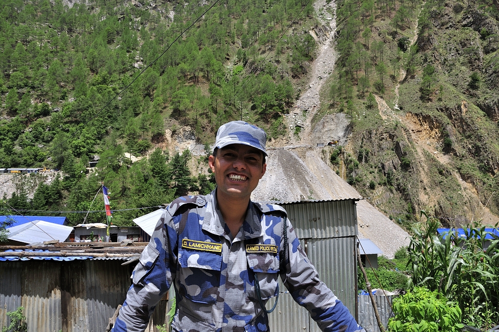 尼泊尔加德满都警察