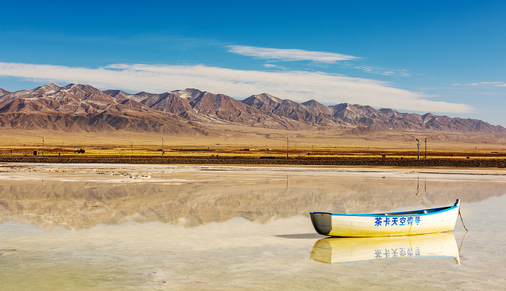 青海茶卡盐湖