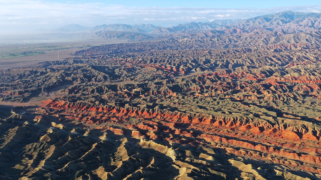 甘肃张掖祁连山七彩丹霞