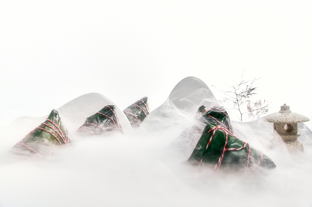 端午节粽子端午节美食中国风传统端午美食粽子