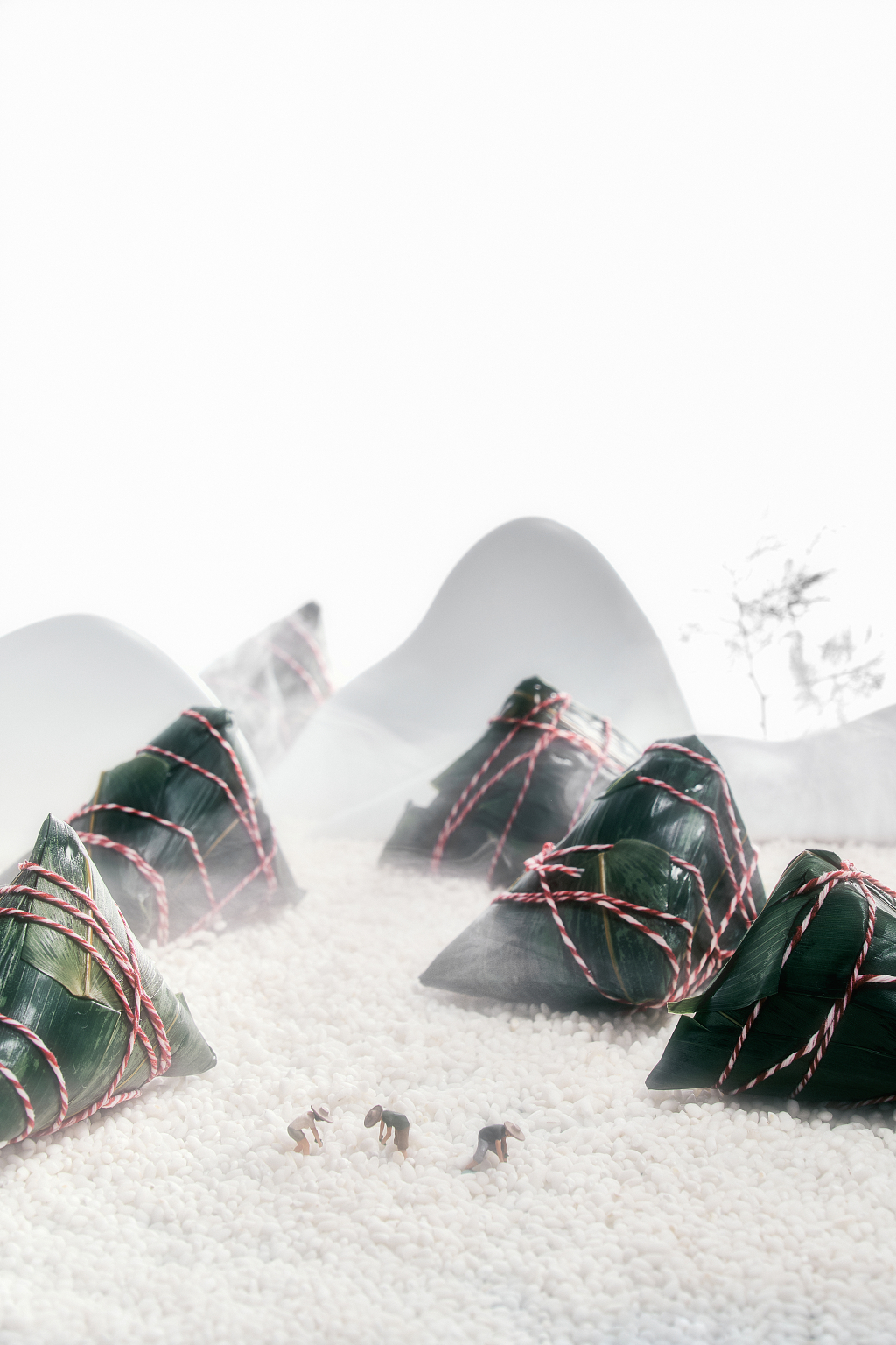 端午节粽子端午节美食中国风传统端午美食粽子