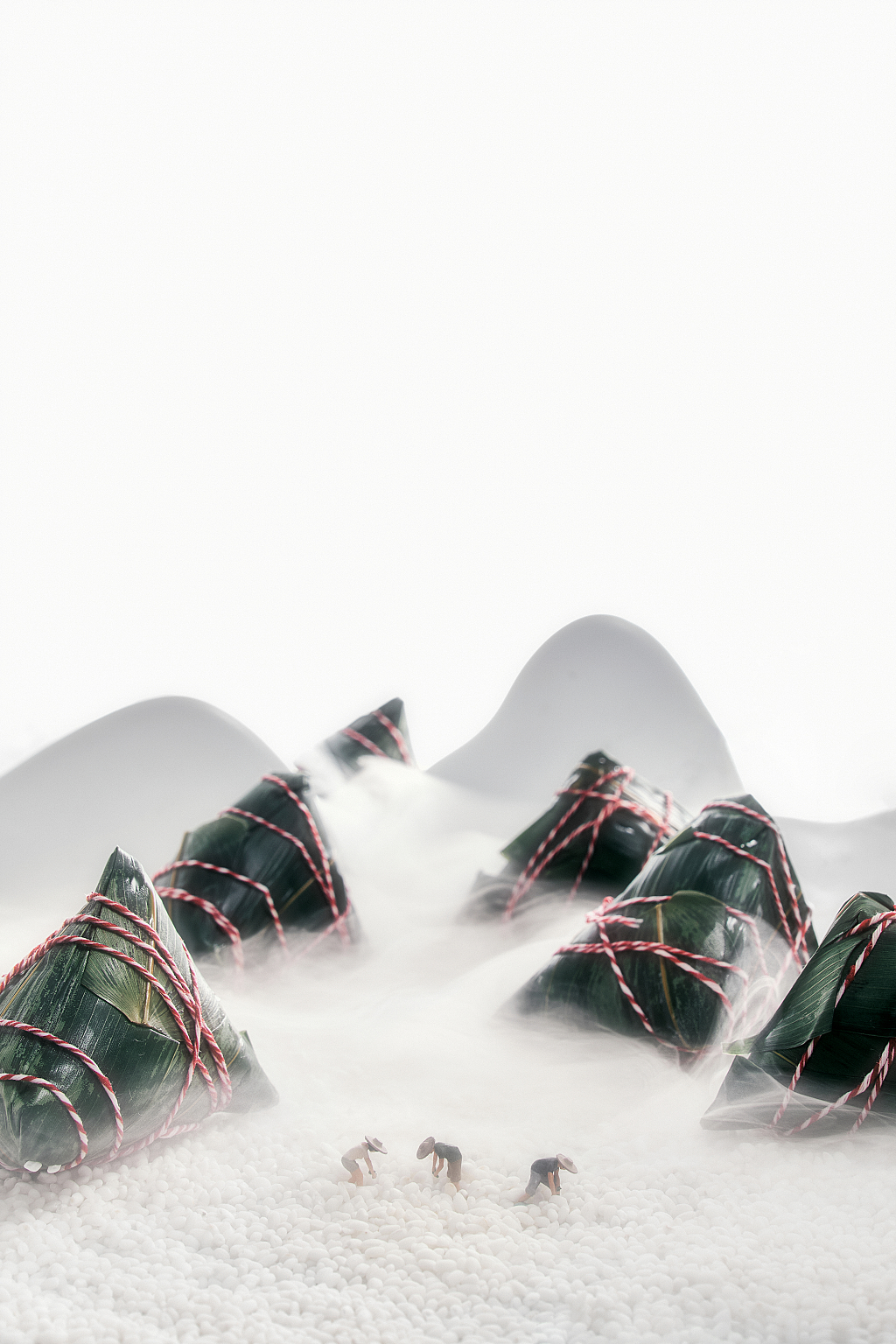 端午节粽子端午节美食中国风传统端午美食粽子