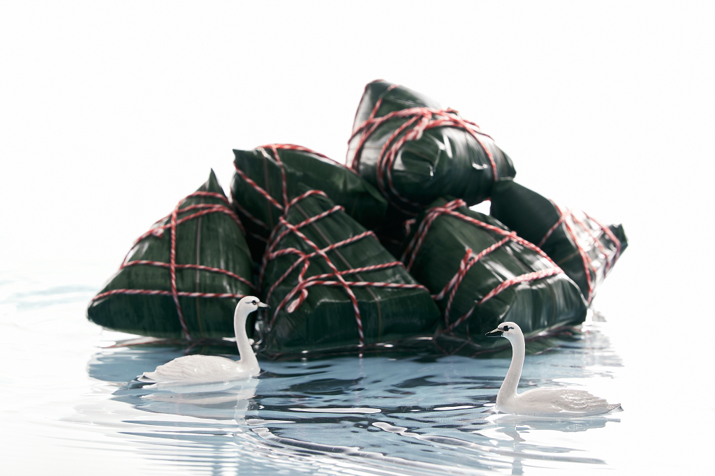 端午节粽子端午节美食中国风传统端午美食粽子