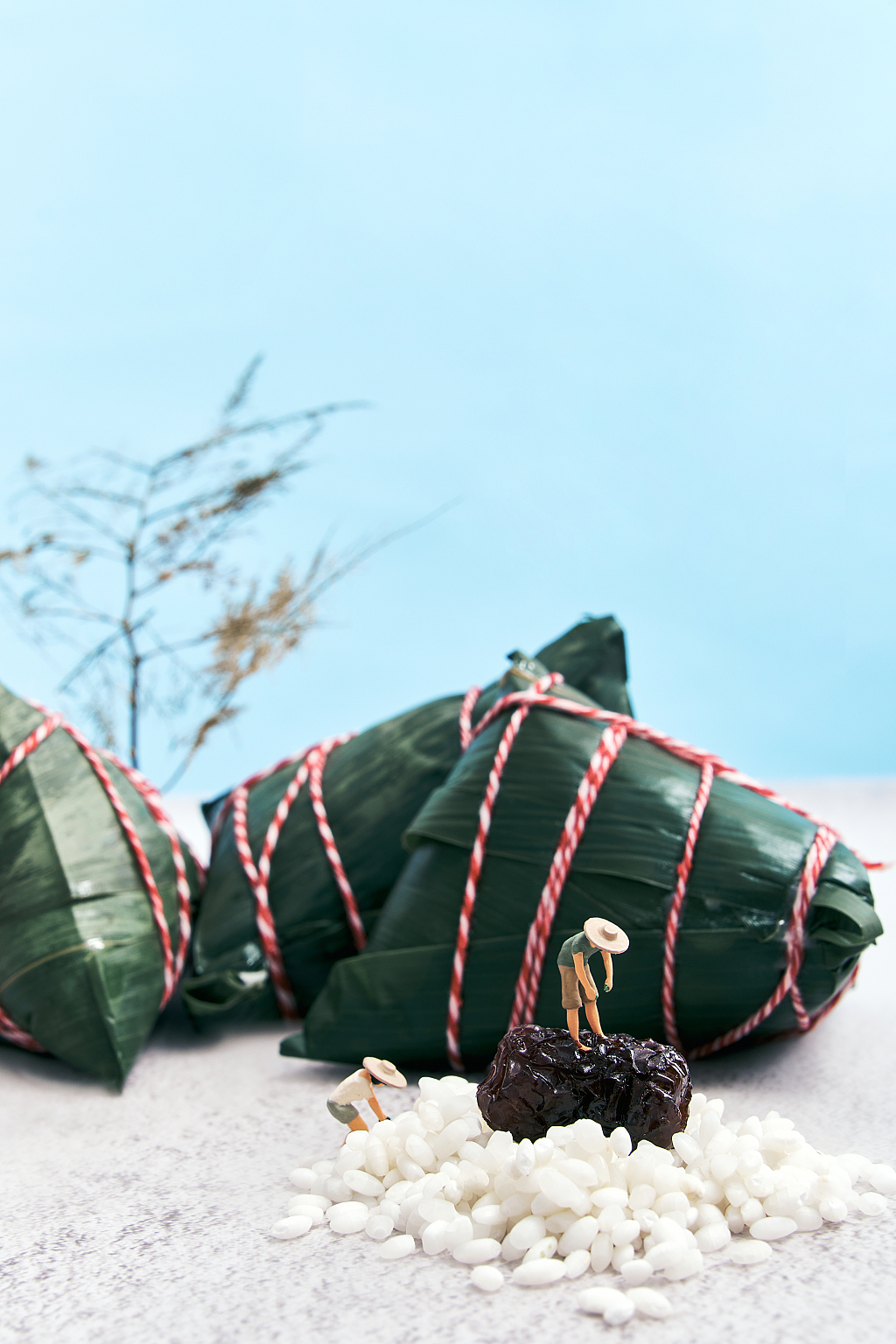 端午节粽子端午节美食中国风传统端午美食粽子