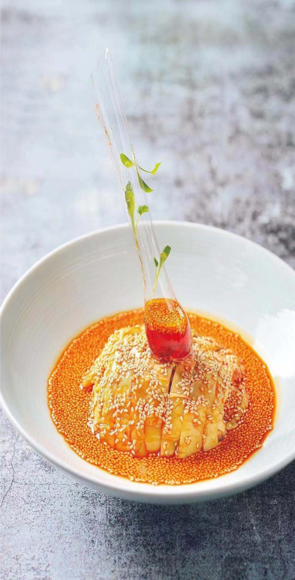 精致诱人口水鸡