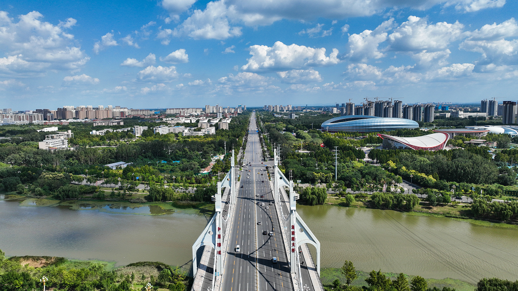 俯瞰湖南路风光