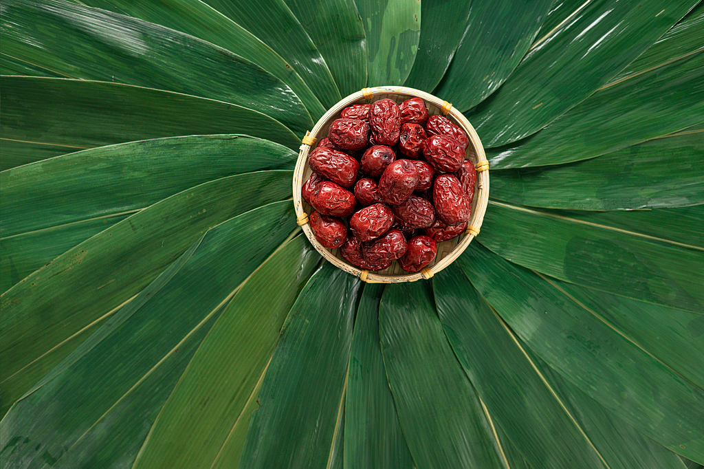 红枣粽子端午节背景端午节图片粽子静物五月初五粽子创意