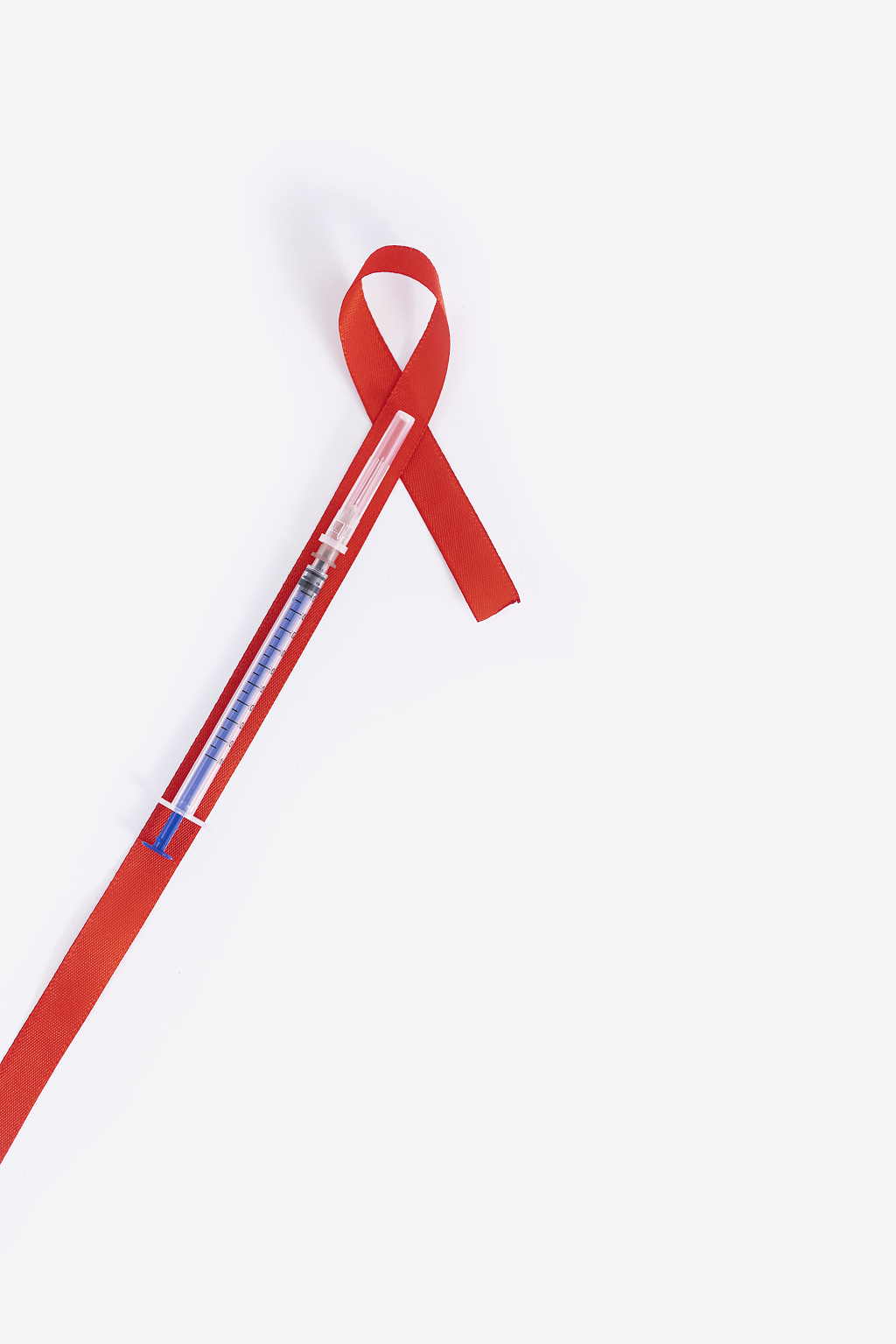 注射器红丝带关爱创意公益图片红丝带创意