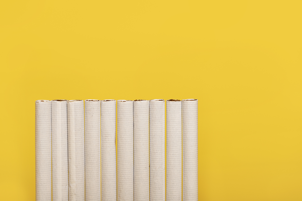 世界无烟日创意黄色图片禁烟吸烟有害健康