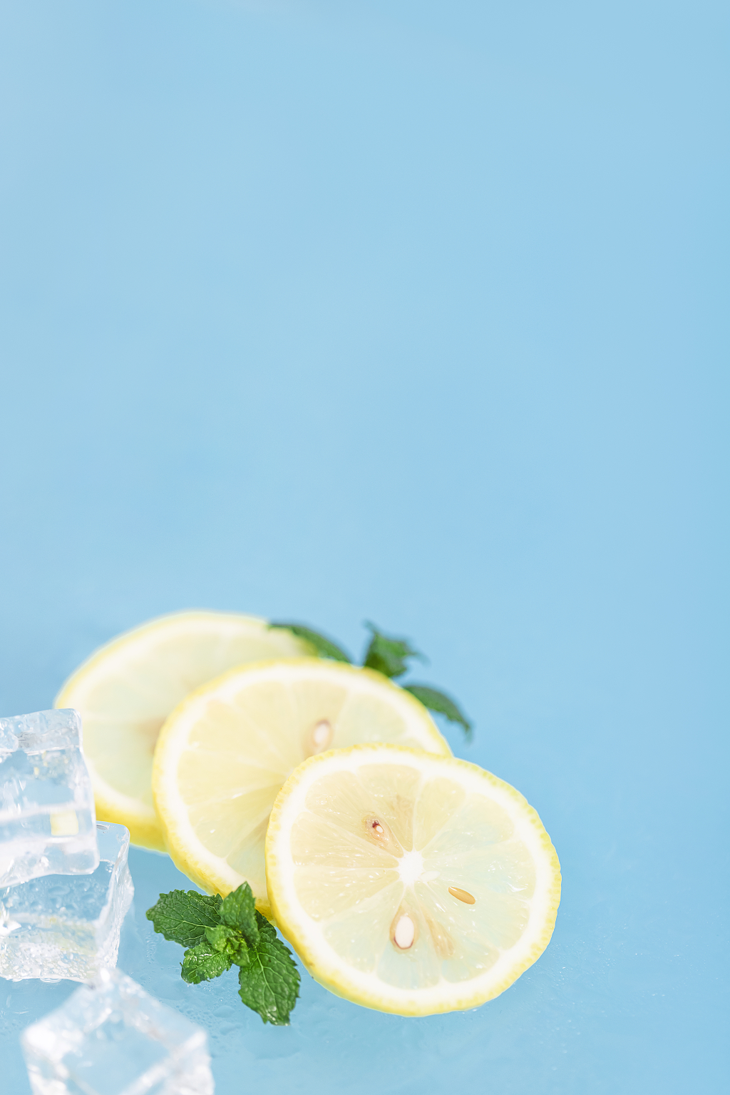夏日冰爽素材冰块柠檬冷饮图片夏天饮品夏日清爽