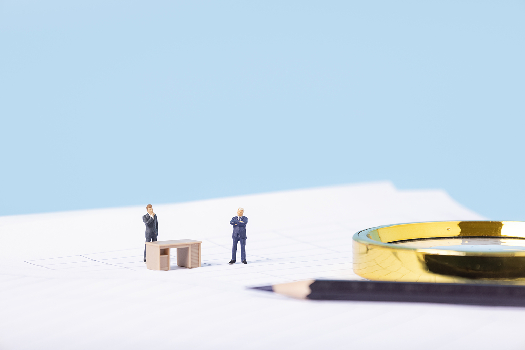 面试新员工微缩创意图片创意招聘职场求职工作就业