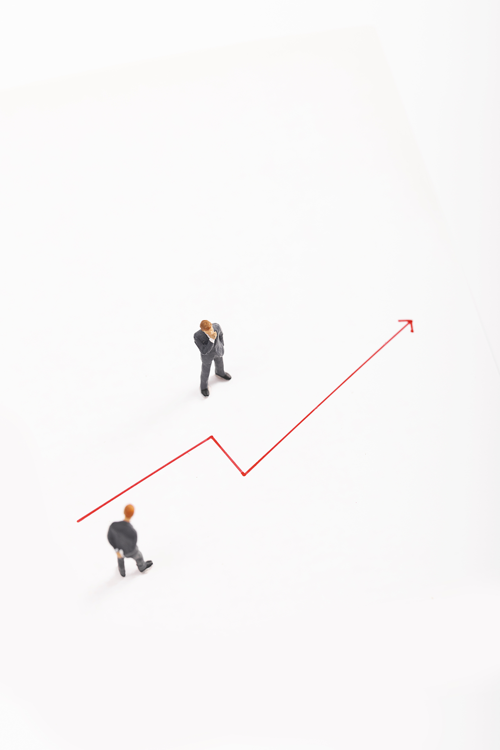 团队业绩微缩创意图片创意招聘职场求职工作就业