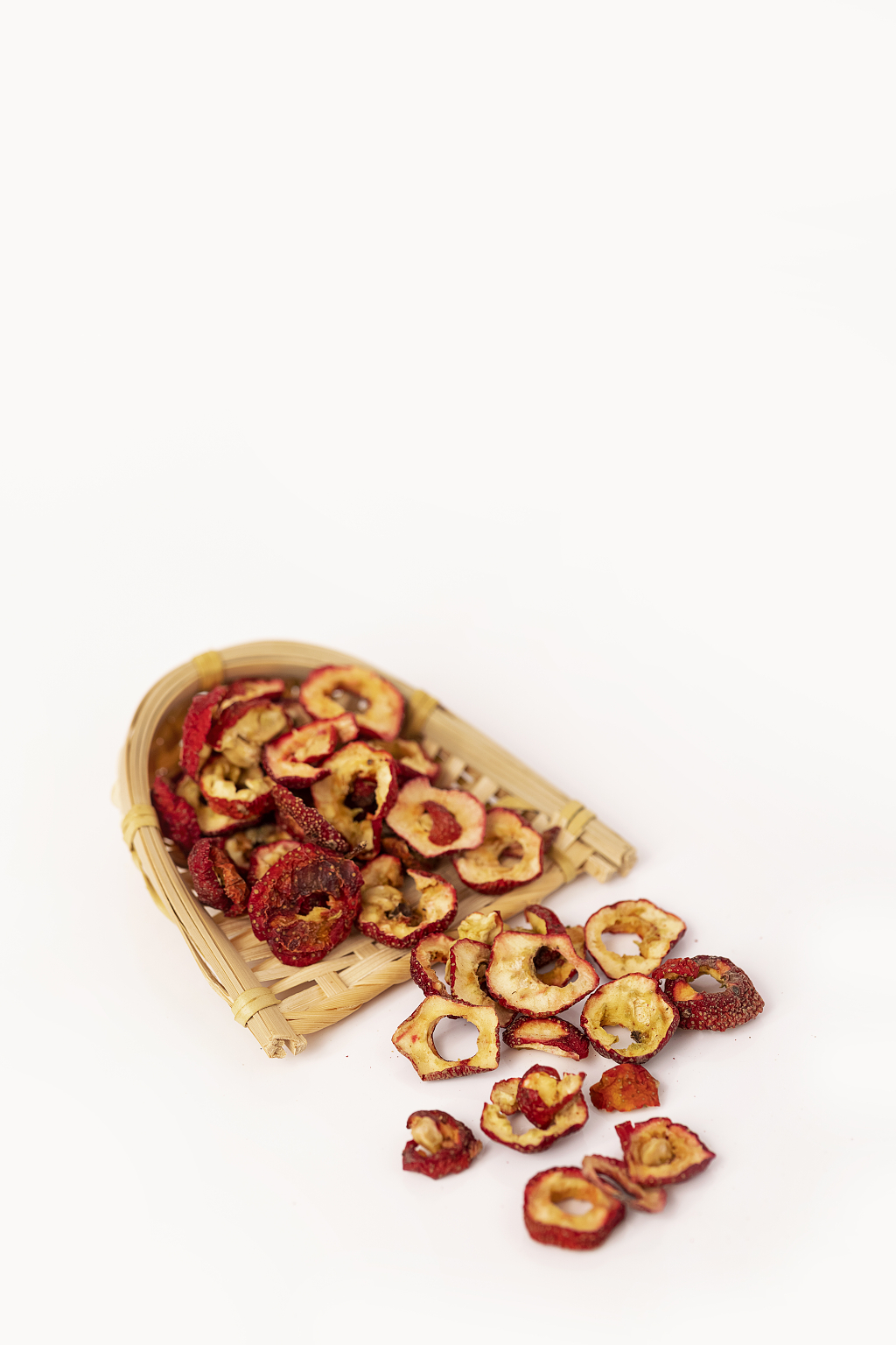 山楂干中药材白色背景中医中药图片医师节国医节