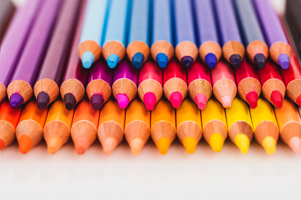 艺术培训彩色铅笔创意图彩色铅笔绘画艺术教育