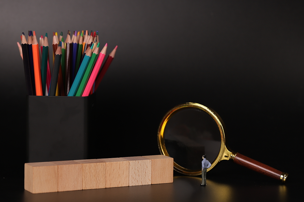 培训学习微缩创意图片教育培训学习考试