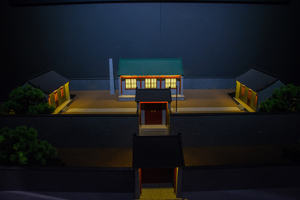 清豫亲王多铎府微型建筑模型