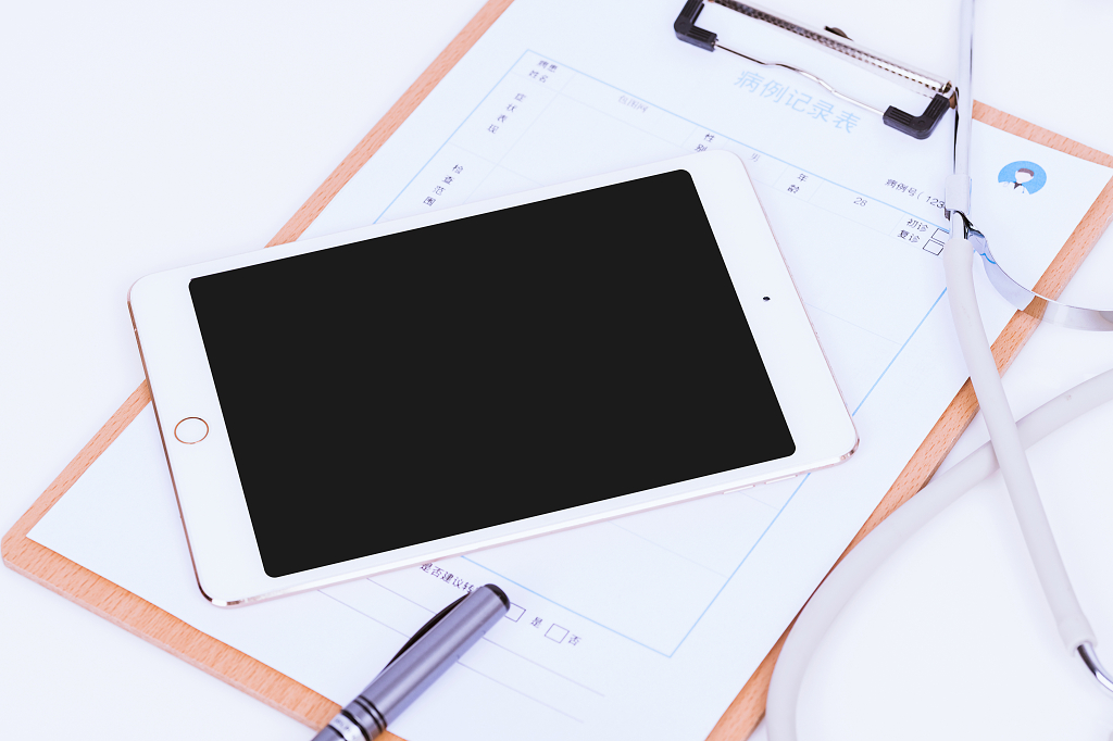 平板电脑医疗档案创意医用图片医疗图片医院静物