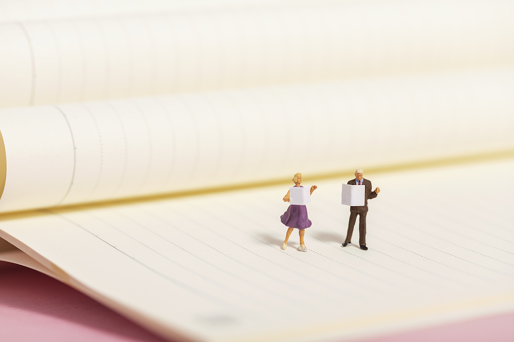 笔记本微缩创意图书读书读书日教师节阅读教育