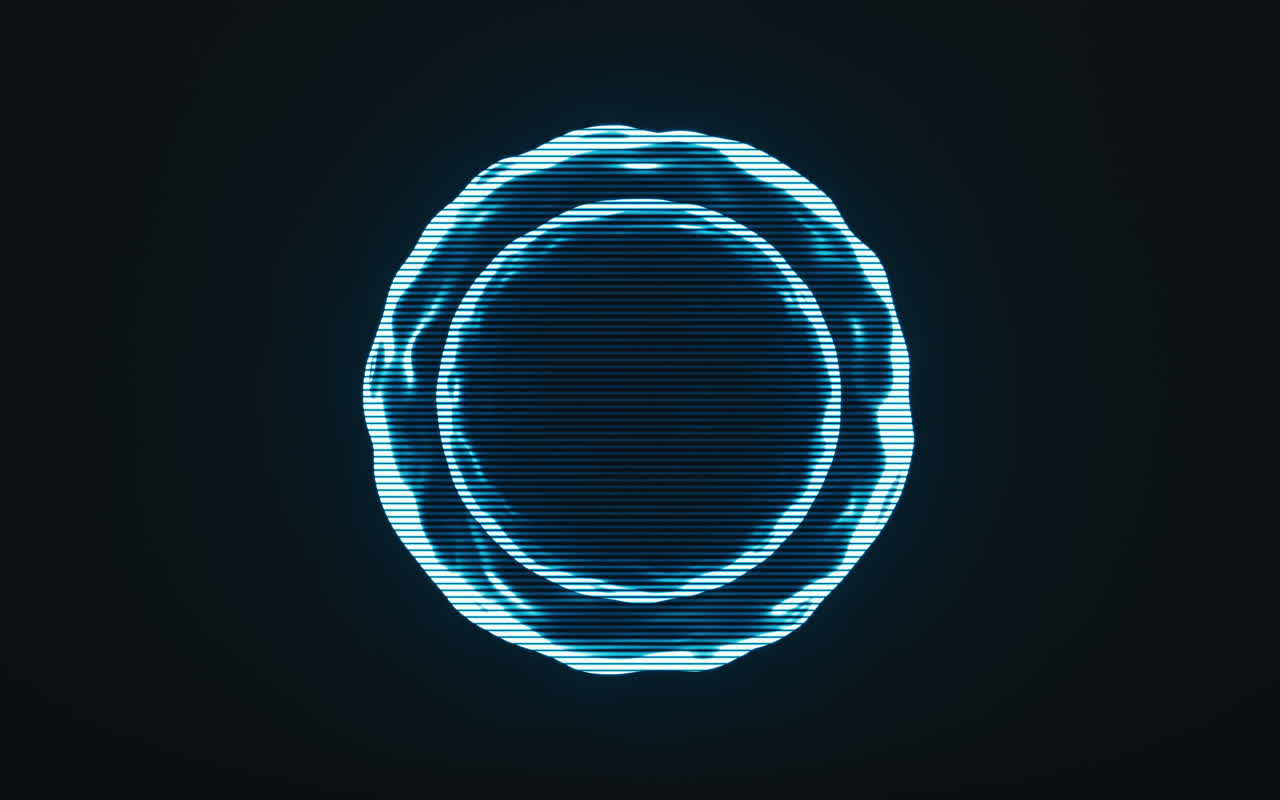 全息影像图形细胞3D渲染