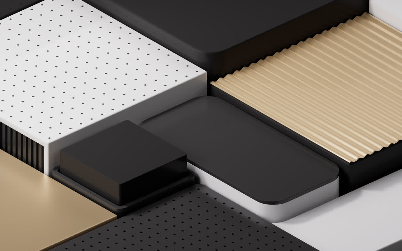 创意立方体电商展示台3D渲染