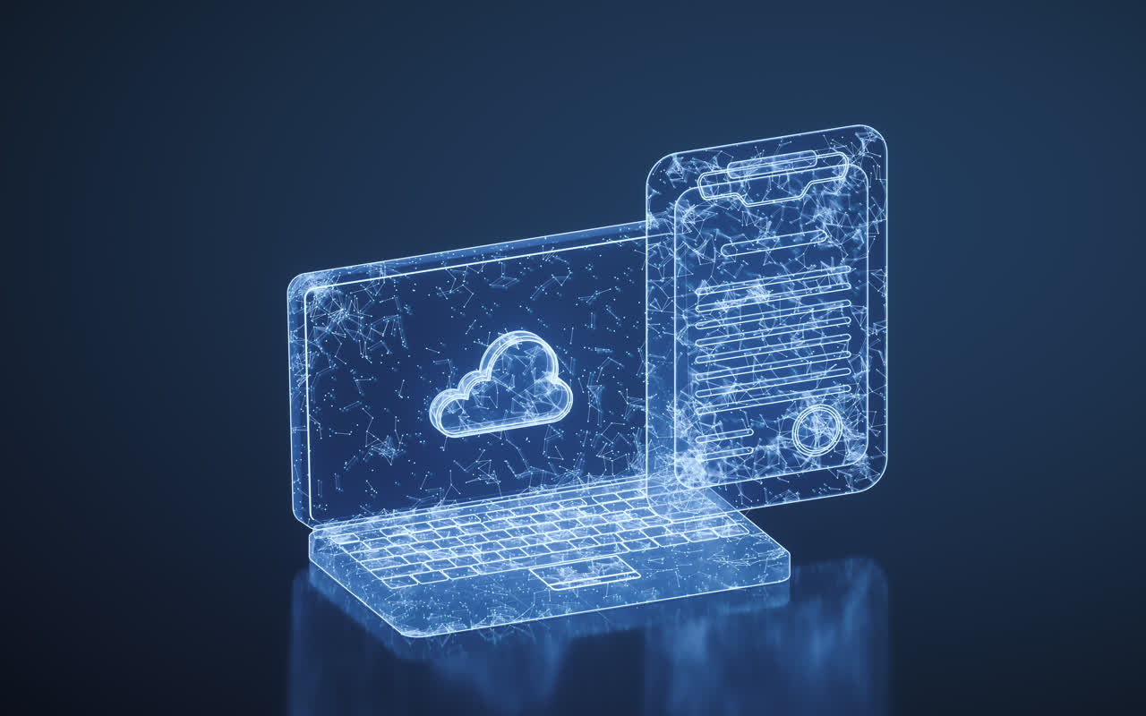 报表与合同文件3D渲染