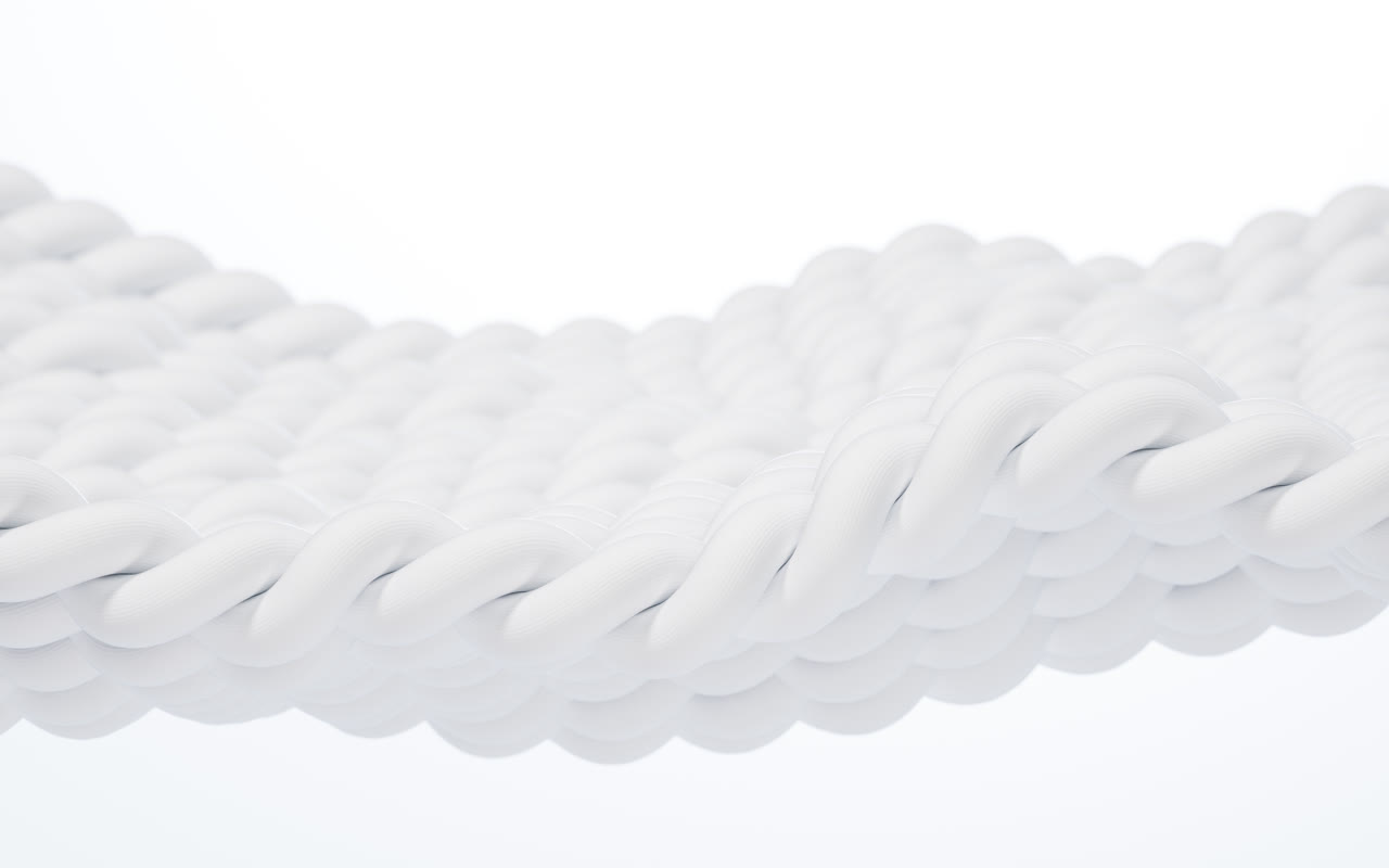 编织纺织纹理细节3D渲染