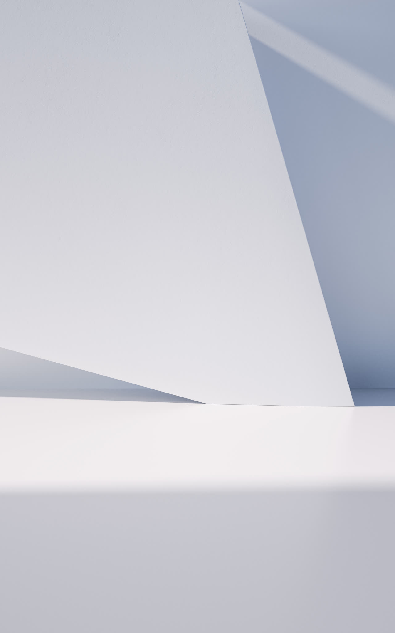 创意几何体建筑空间3D渲染