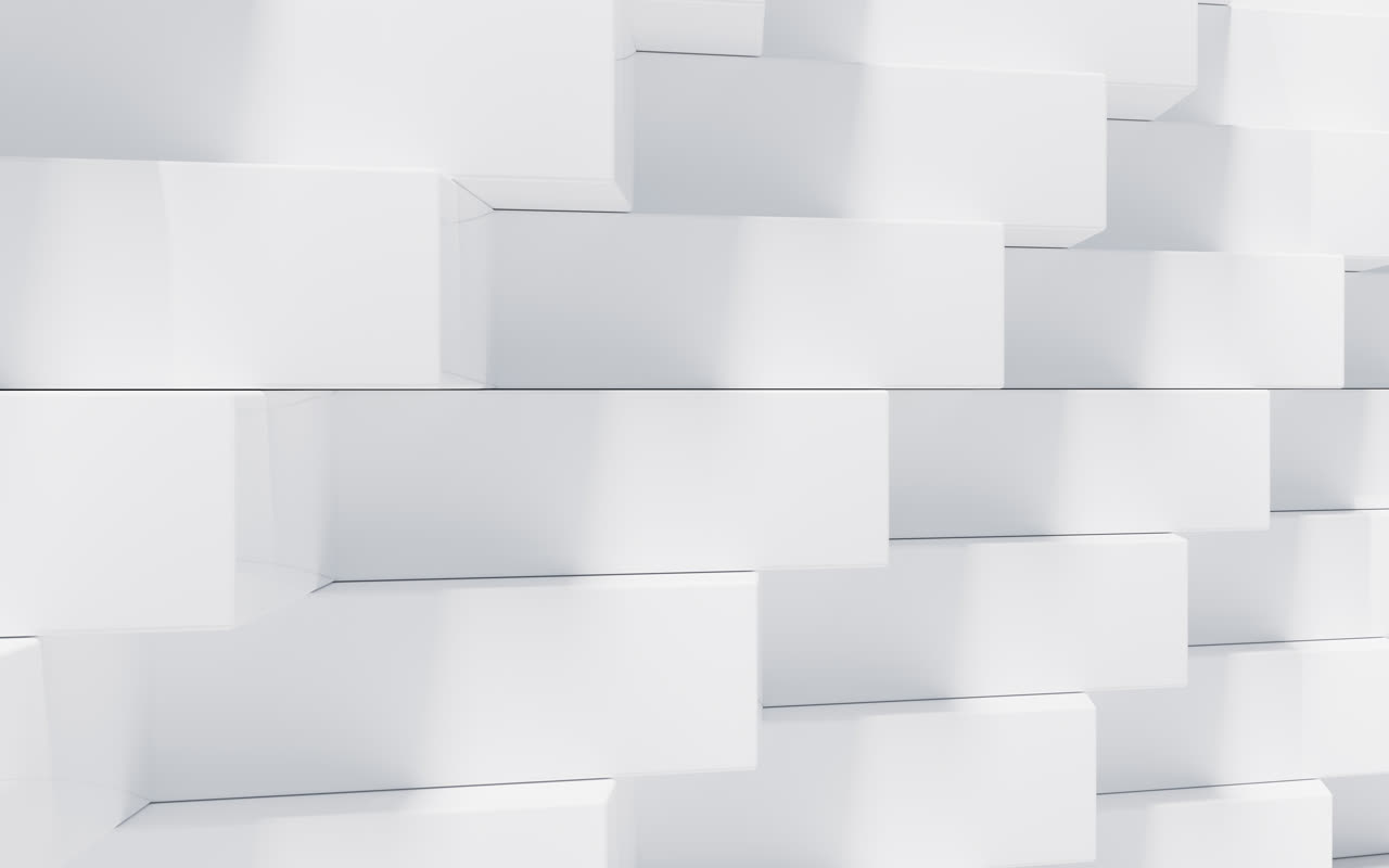 台阶状几何体3D渲染