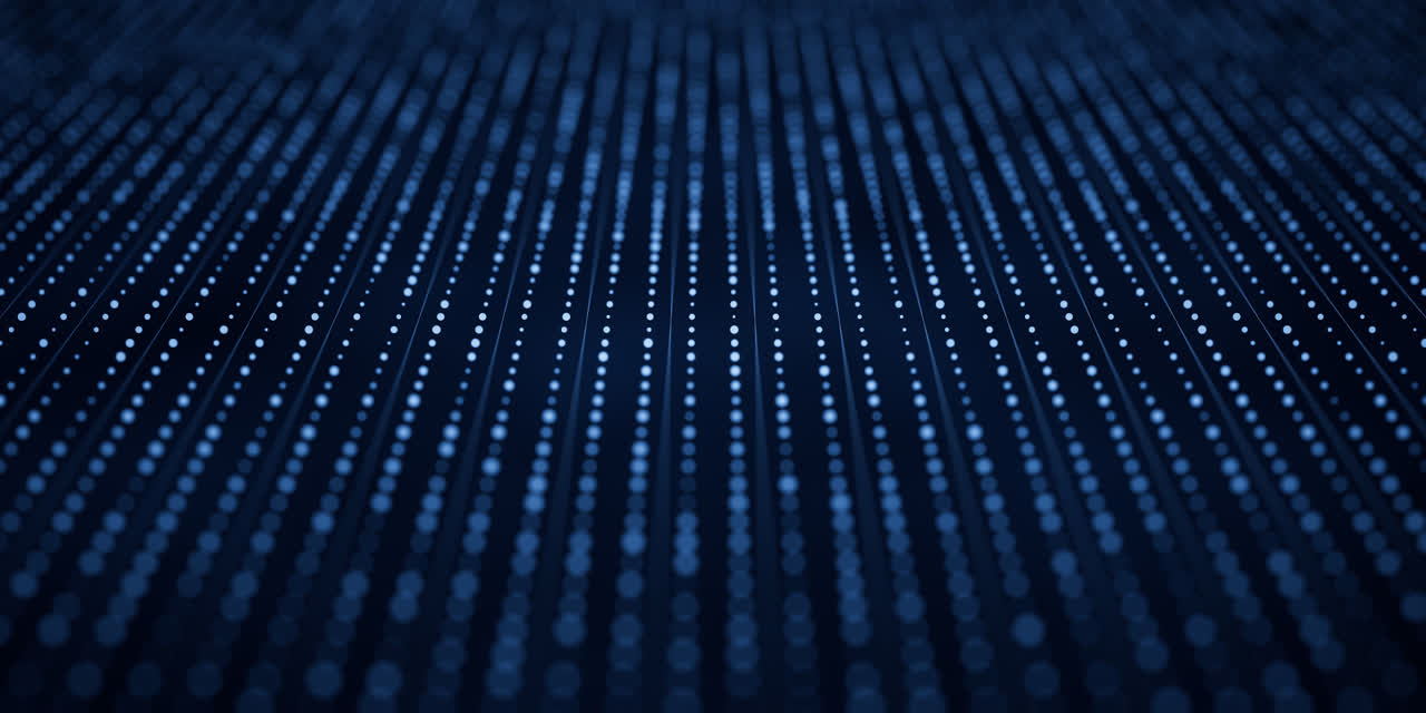 抽象粒子空间3D渲染