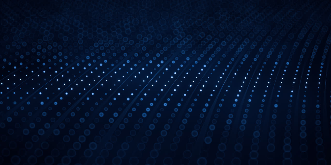 抽象粒子空间3D渲染